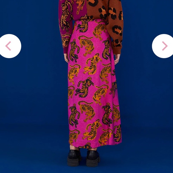 Farm Rio leopard skirt - Picture 2 of 5